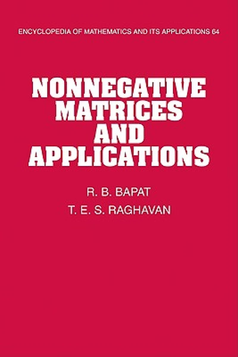 Nonnegative Matrices and Applications