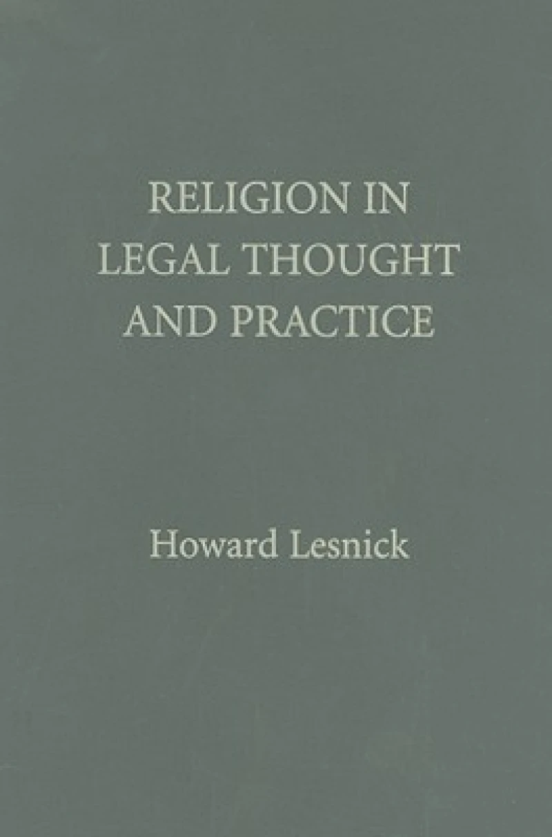 Religion in Legal Thought and Practice