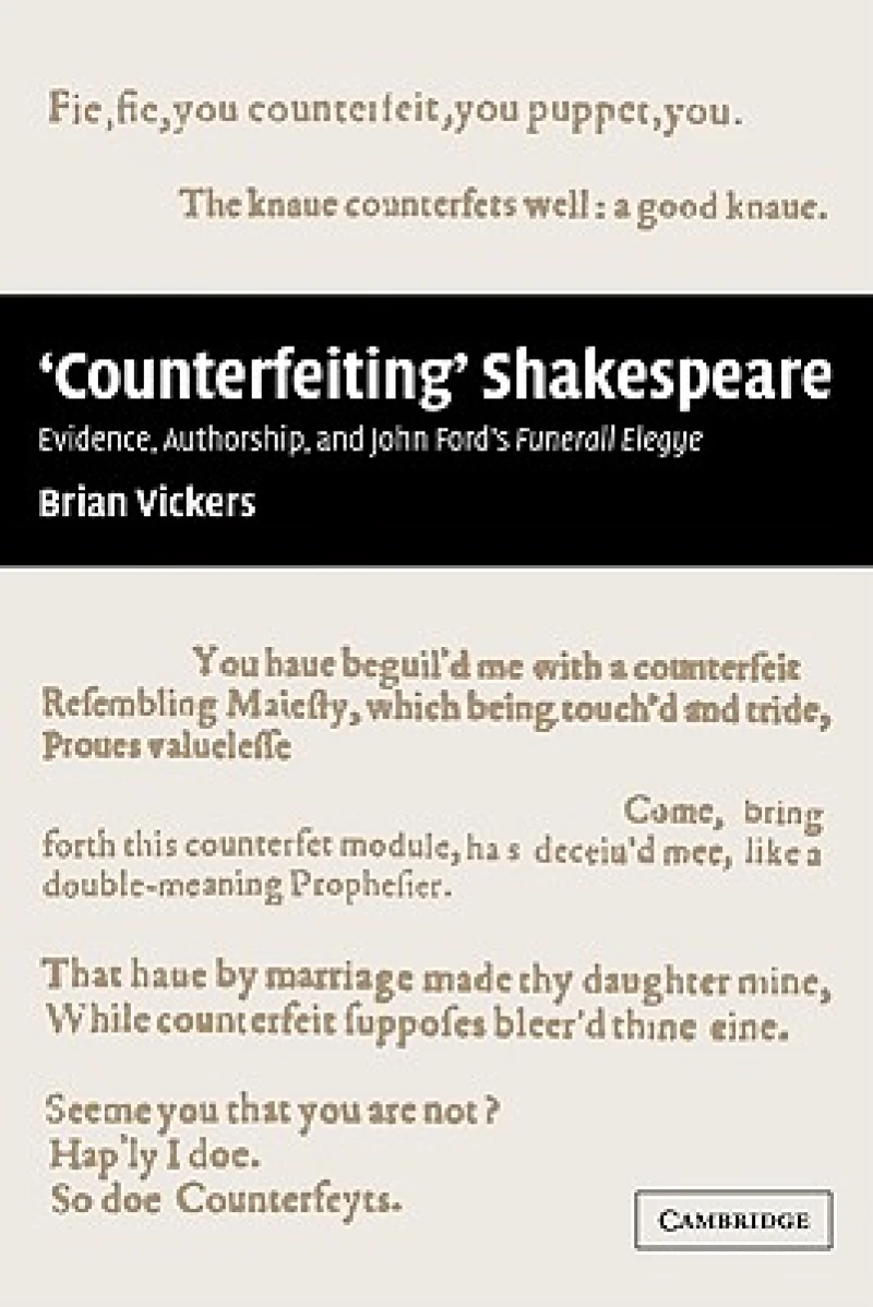 ''Counterfeiting'' Shakespeare