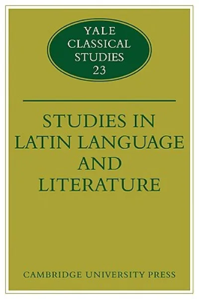 Studies in Latin Language and Literature