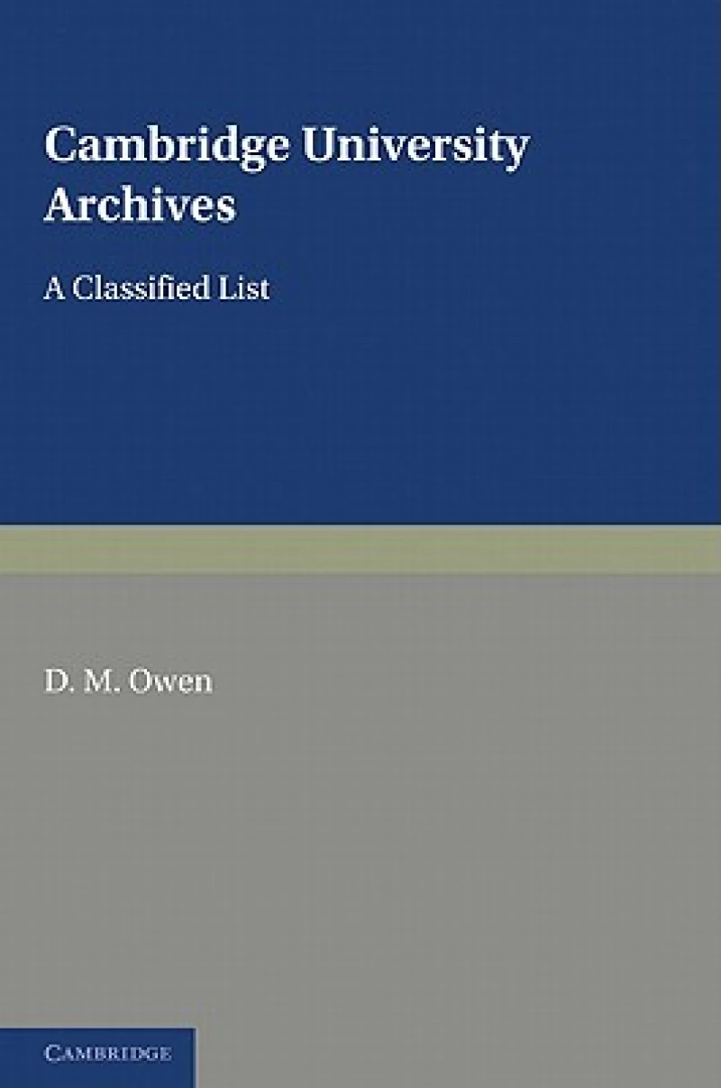 Cambridge University Archives