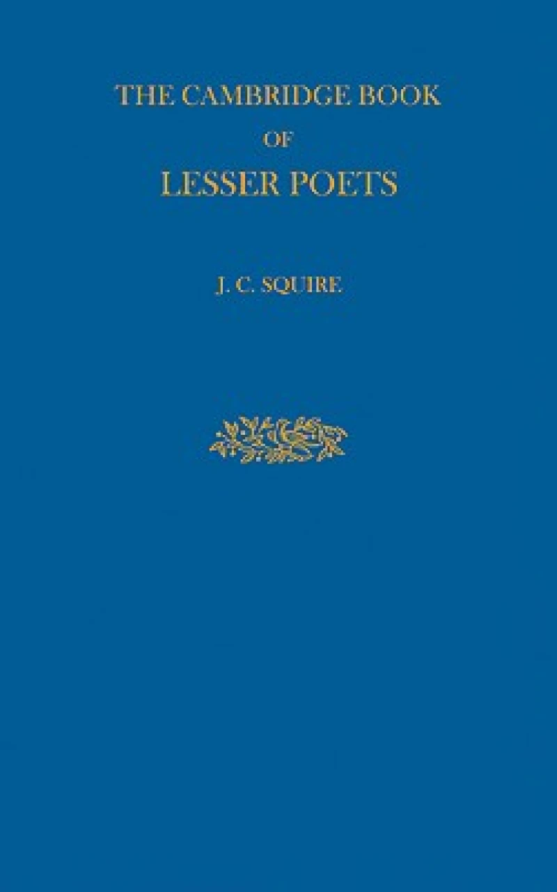 The Cambridge Book of Lesser Poets