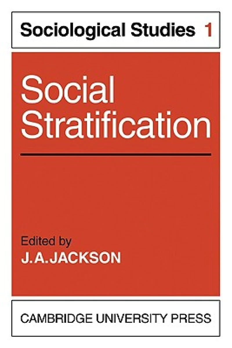 Social Stratification: Volume 1, Sociological Studies
