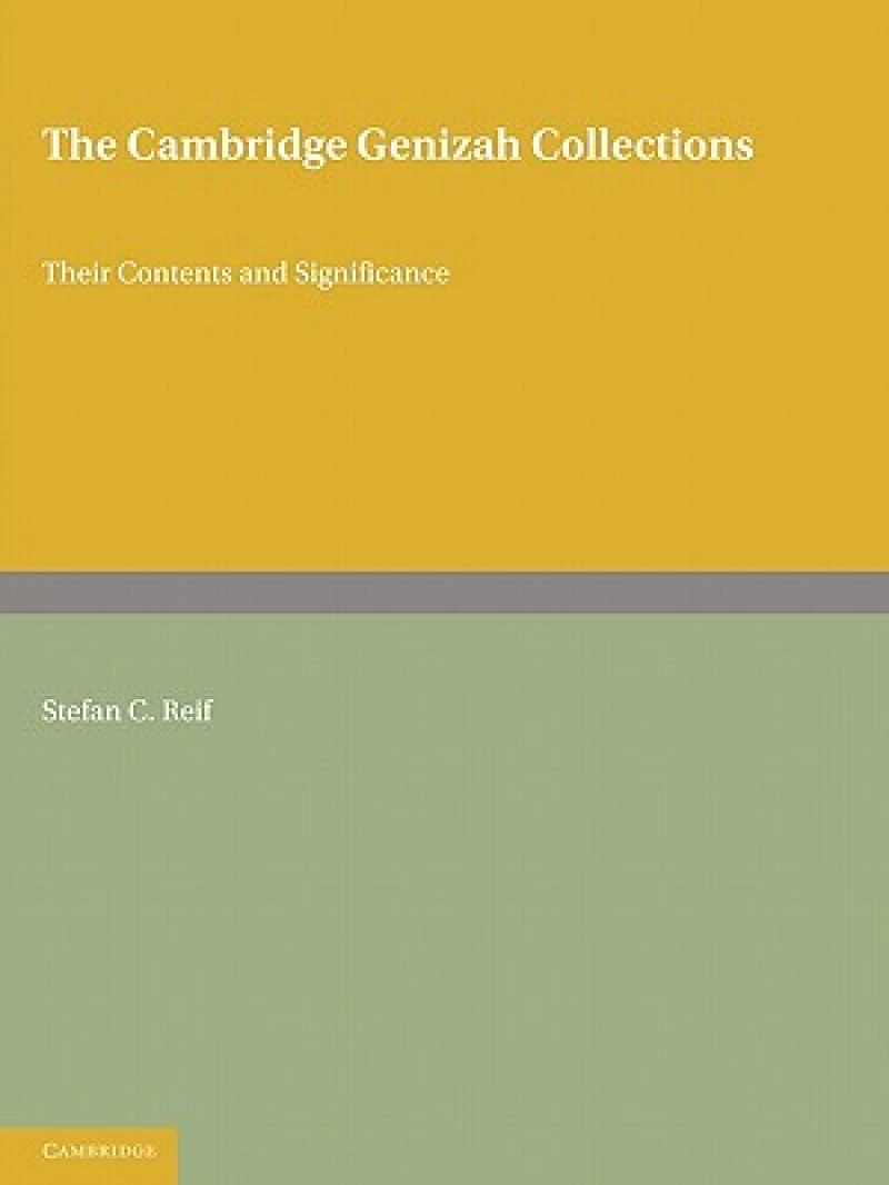 The Cambridge Genizah Collections
