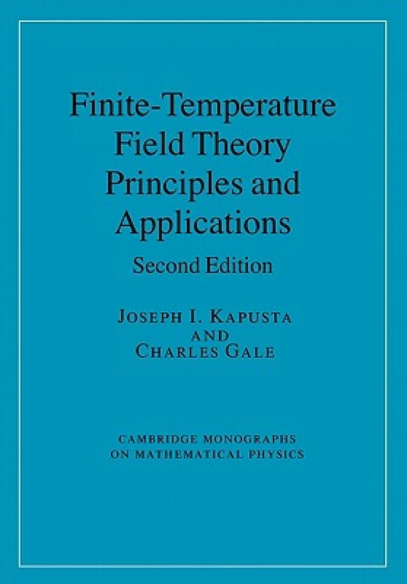 Finite-Temperature Field Theory