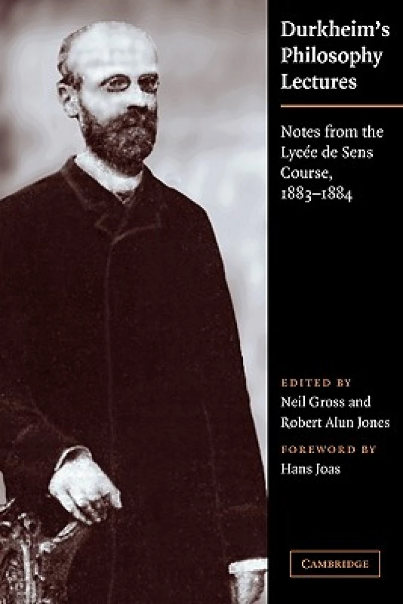 Durkheim''s Philosophy Lectures