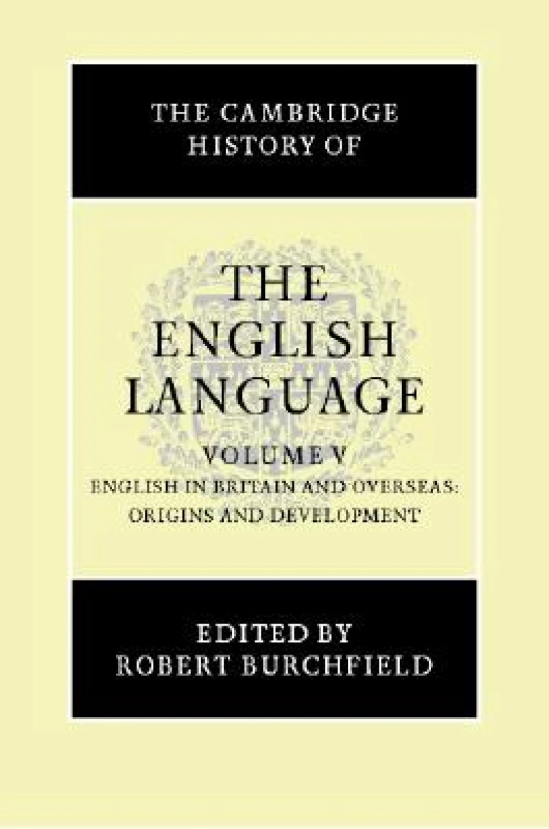 The Cambridge History of the English Language
