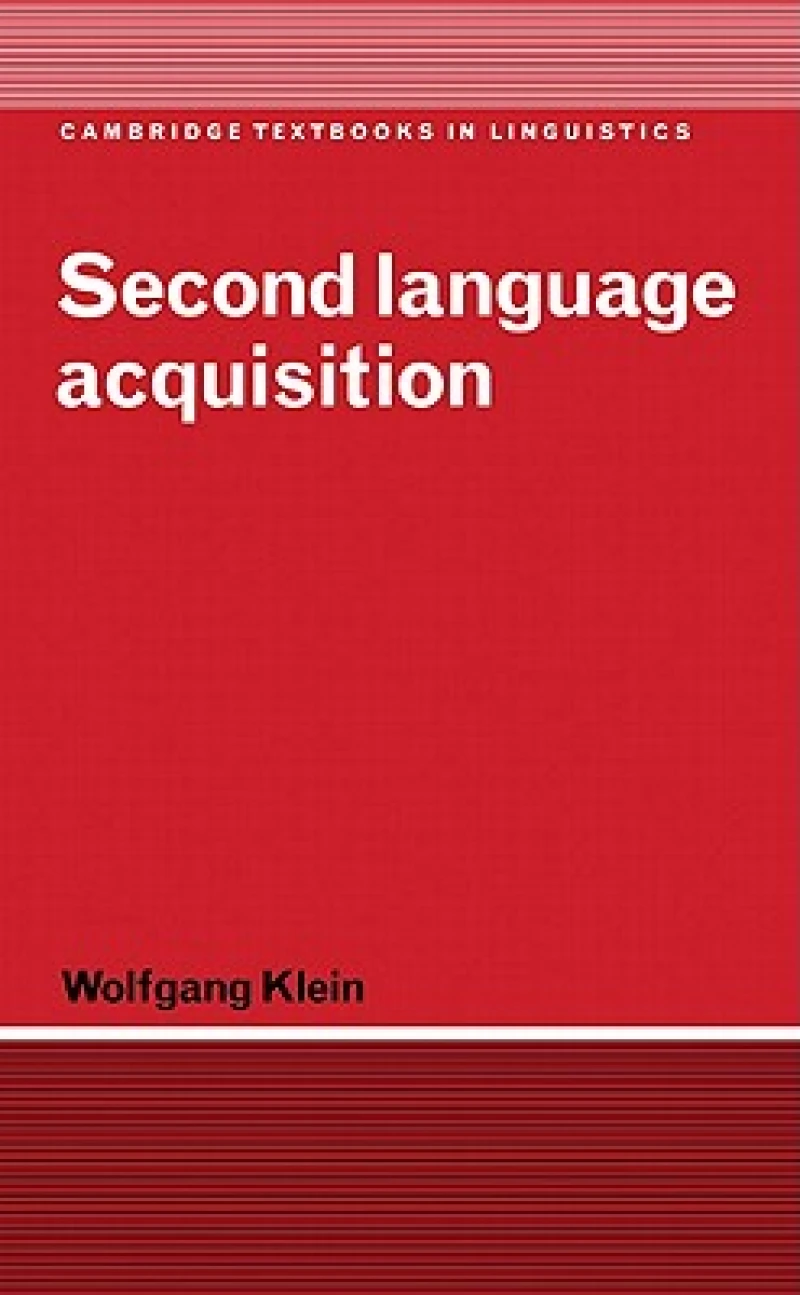 Second Language Acquisition