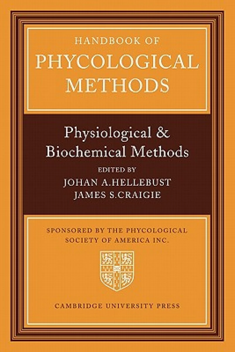 Handbook of Phycological Methods