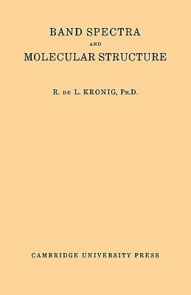 Band Spectra and Molecular Structure