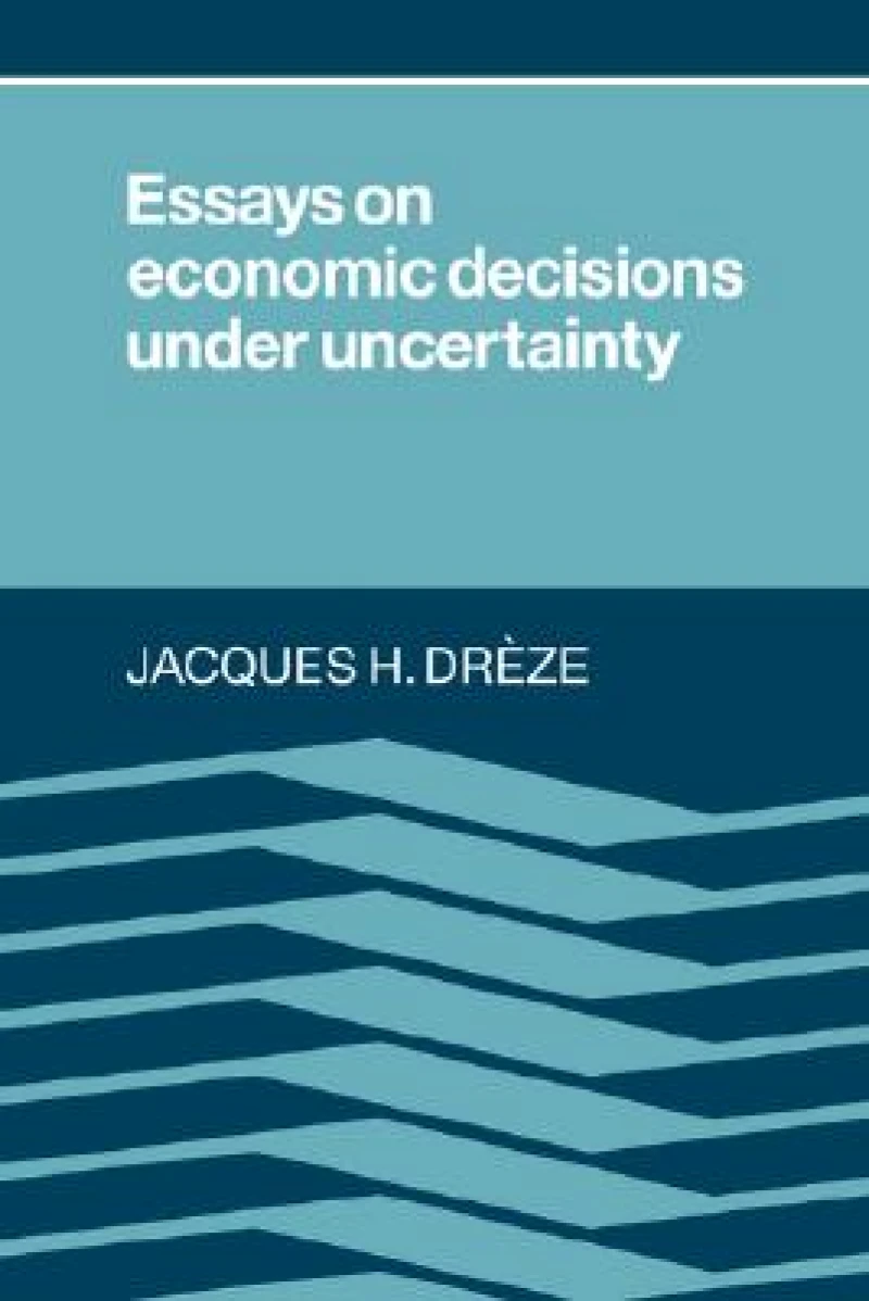 Essays on Economic Decisions under Uncertainty