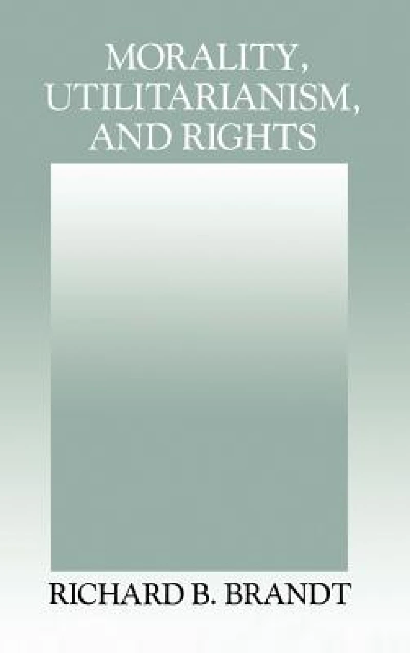 Morality, Utilitarianism, and Rights