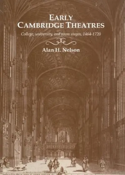 Early Cambridge Theatres