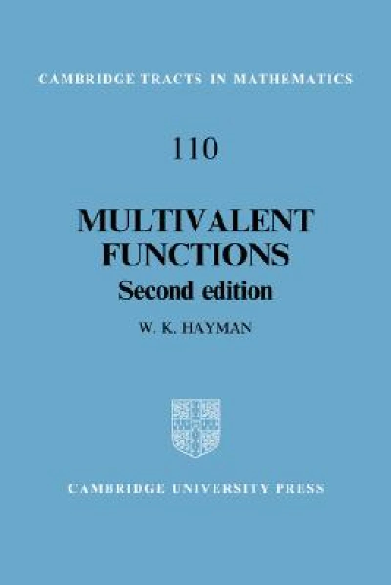 Multivalent Functions