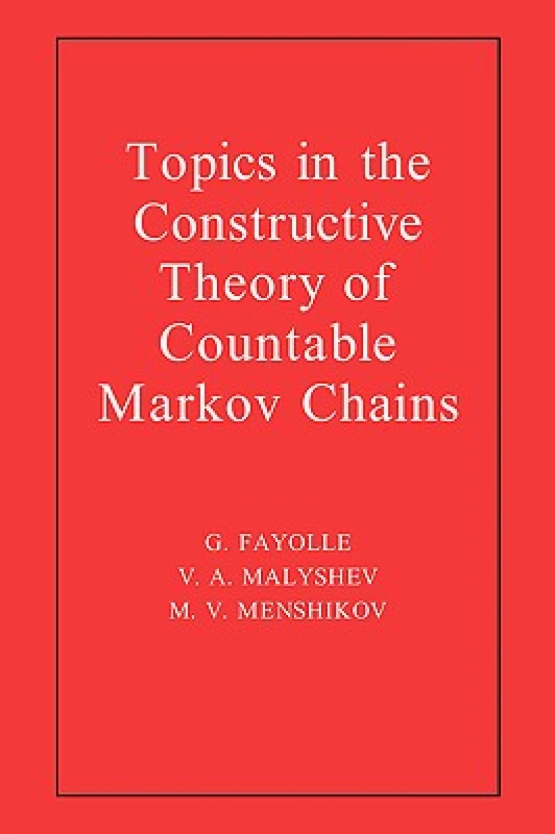 Topics in the Constructive Theory of Countable Markov Chains