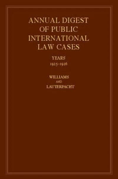 International Law Reports