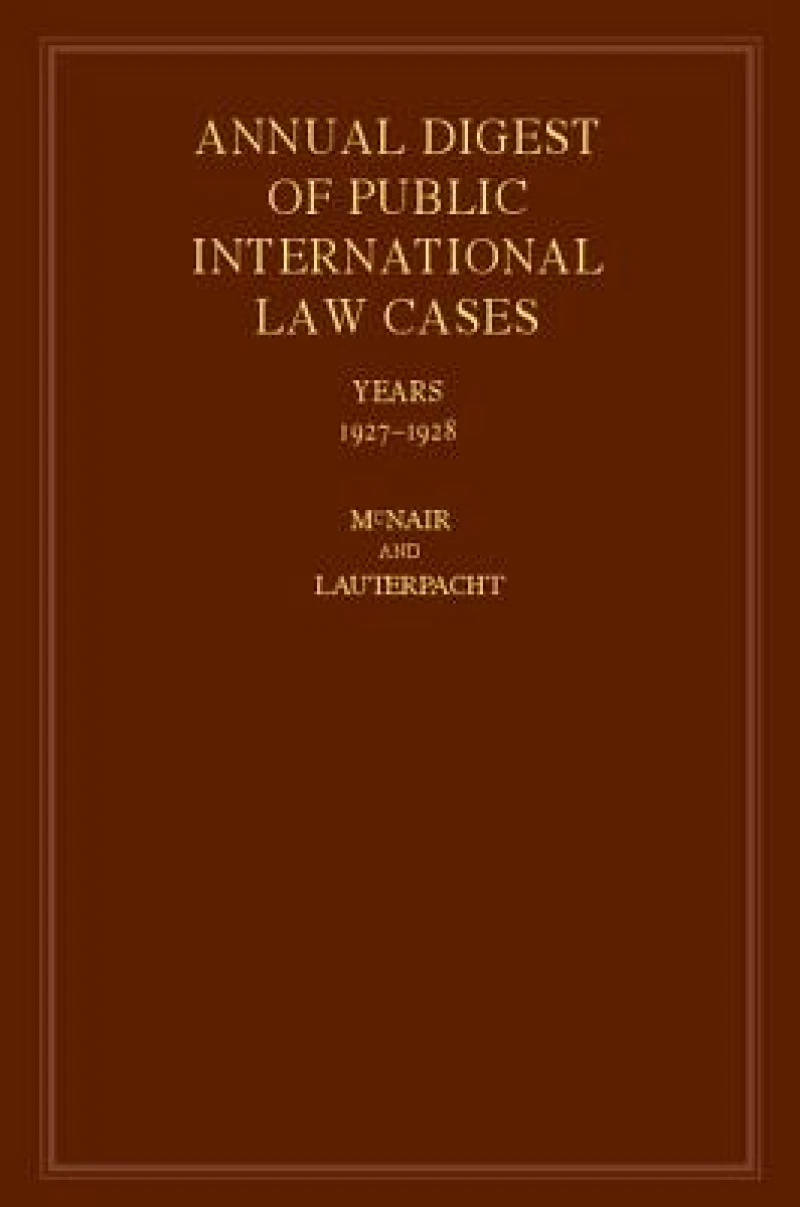 International Law Reports
