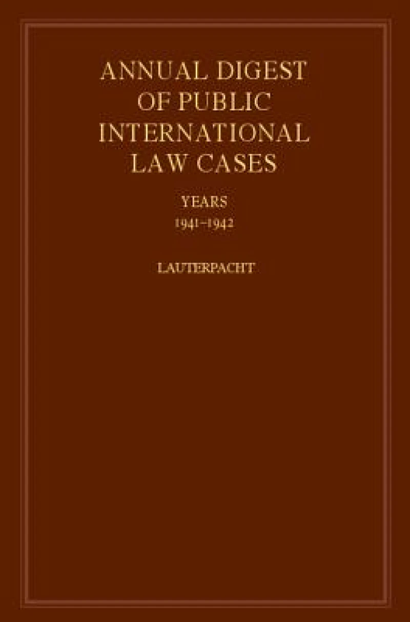 International Law Reports