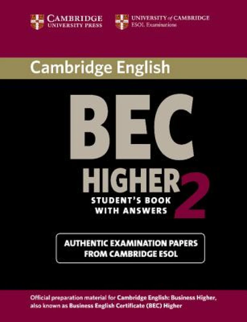 Cambridge BEC Higher 2 Student''s Book with Answers