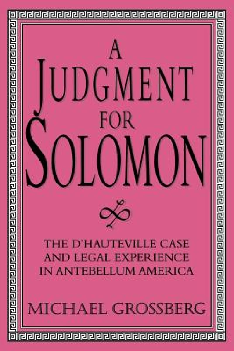 A Judgment for Solomon