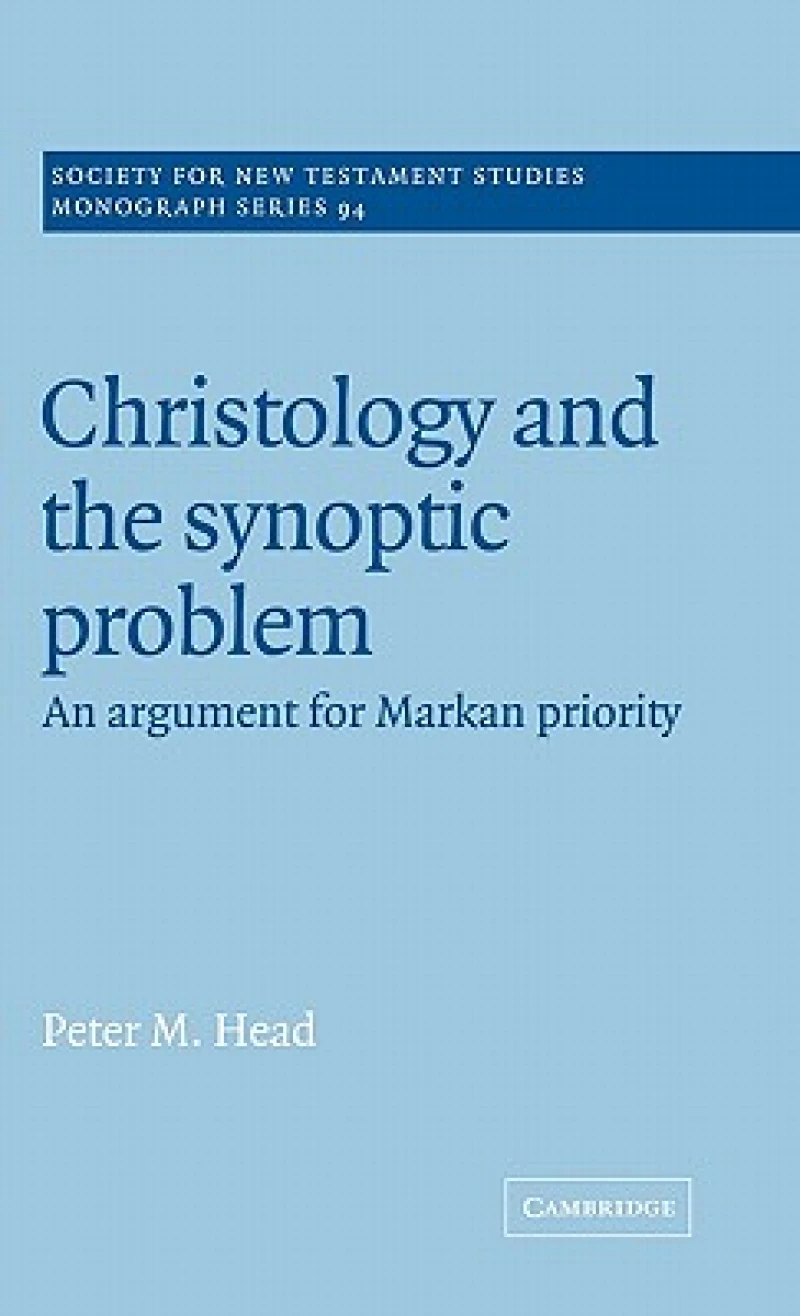 Christology and the Synoptic Problem