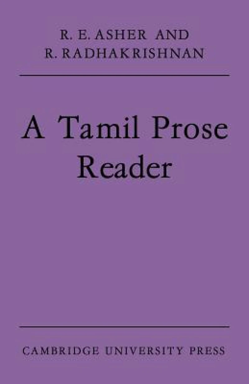 A Tamil Prose Reader