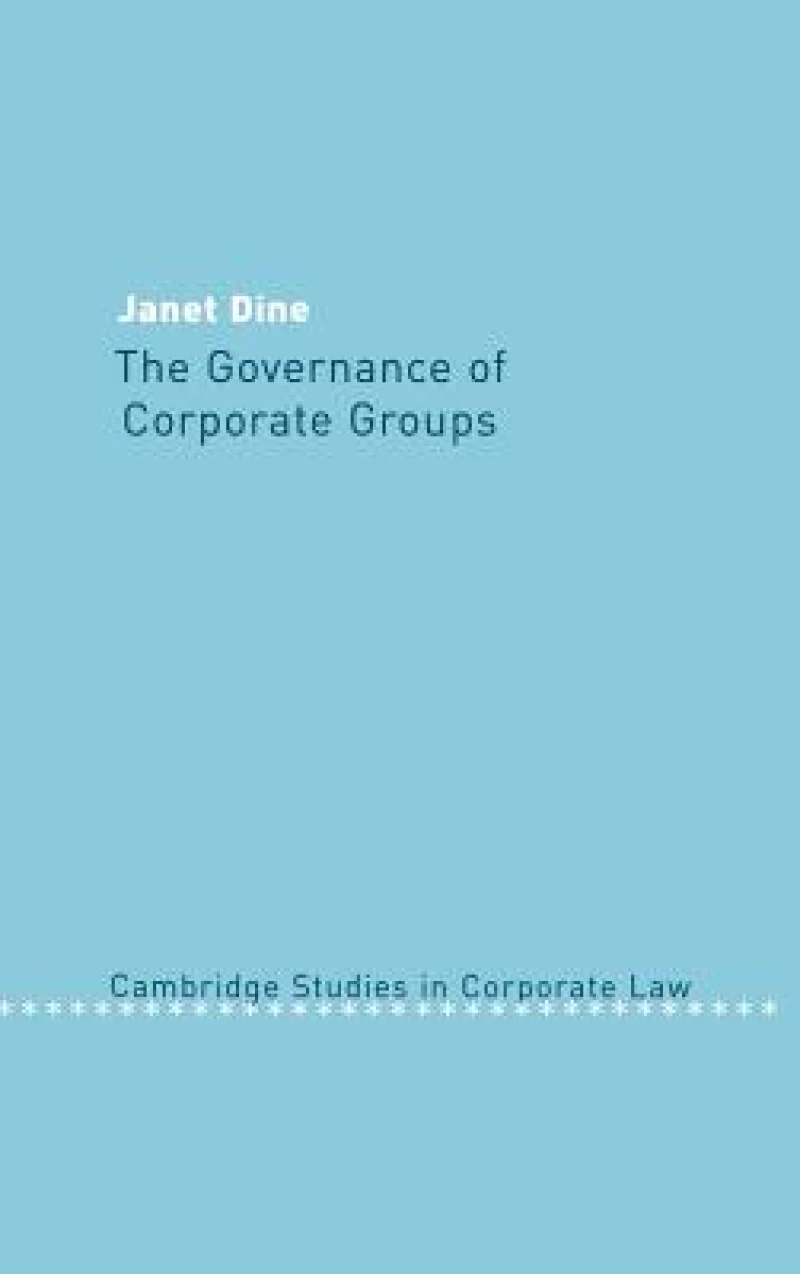 The Governance of Corporate Groups