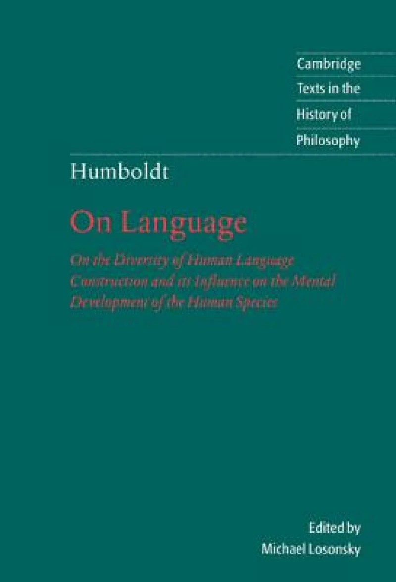 Humboldt: 'On Language'
