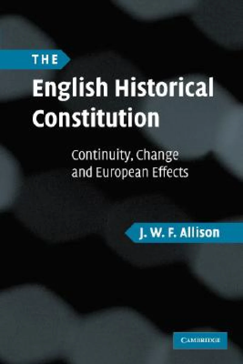 The English Historical Constitution