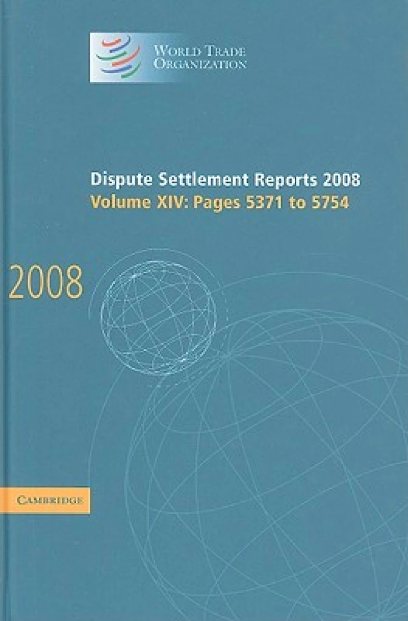 Dispute Settlement Reports 2008: Volume 14, Pages 5371-5754