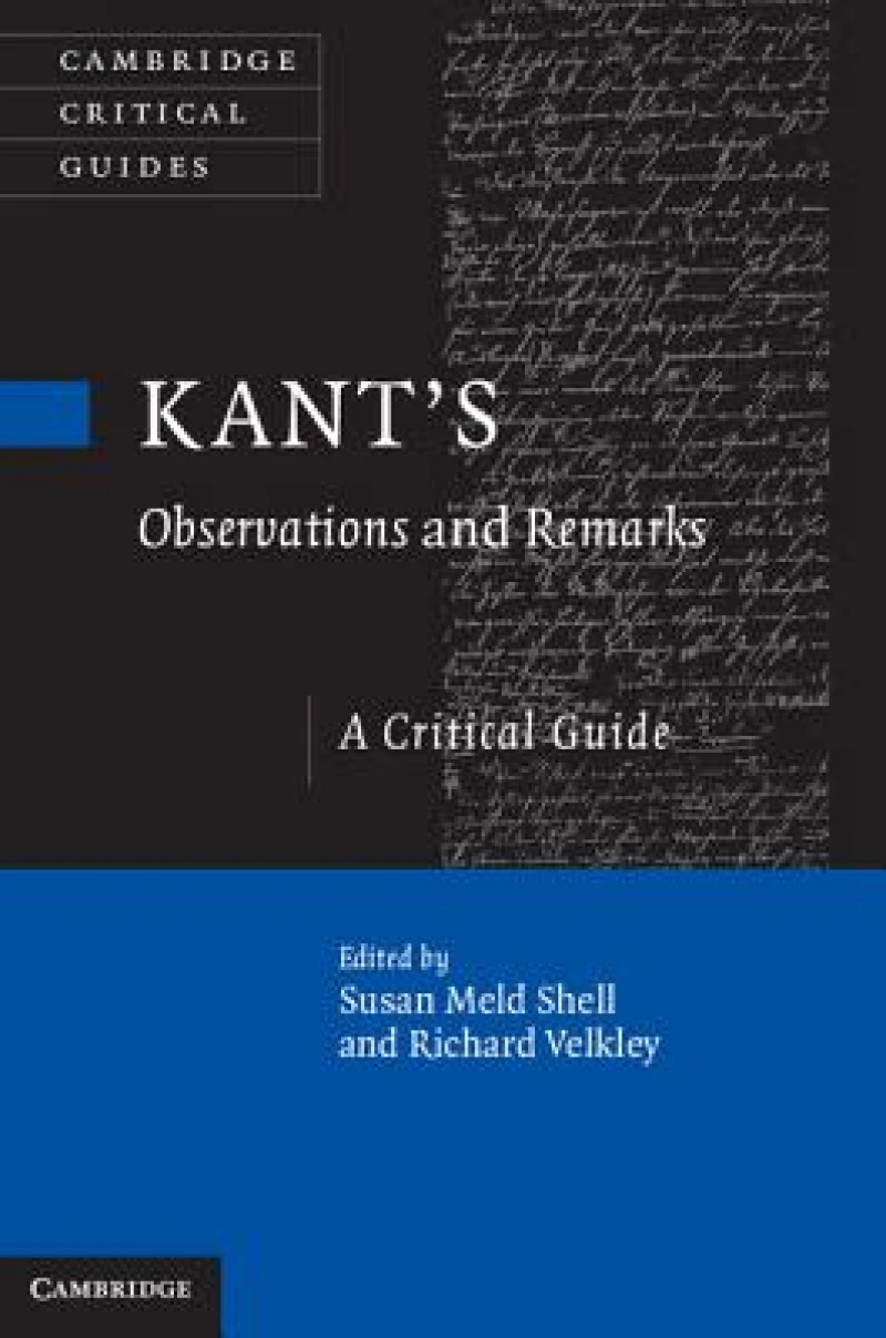 Kant''s Observations and Remarks
