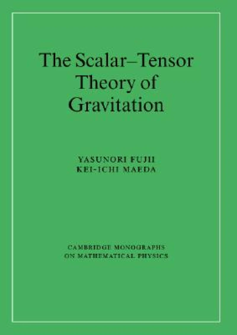 The Scalar-Tensor Theory of Gravitation