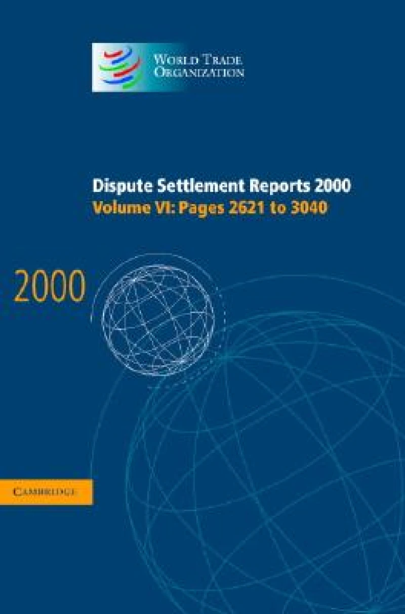 Dispute Settlement Reports 2000: Volume 6, Pages 2621-3040