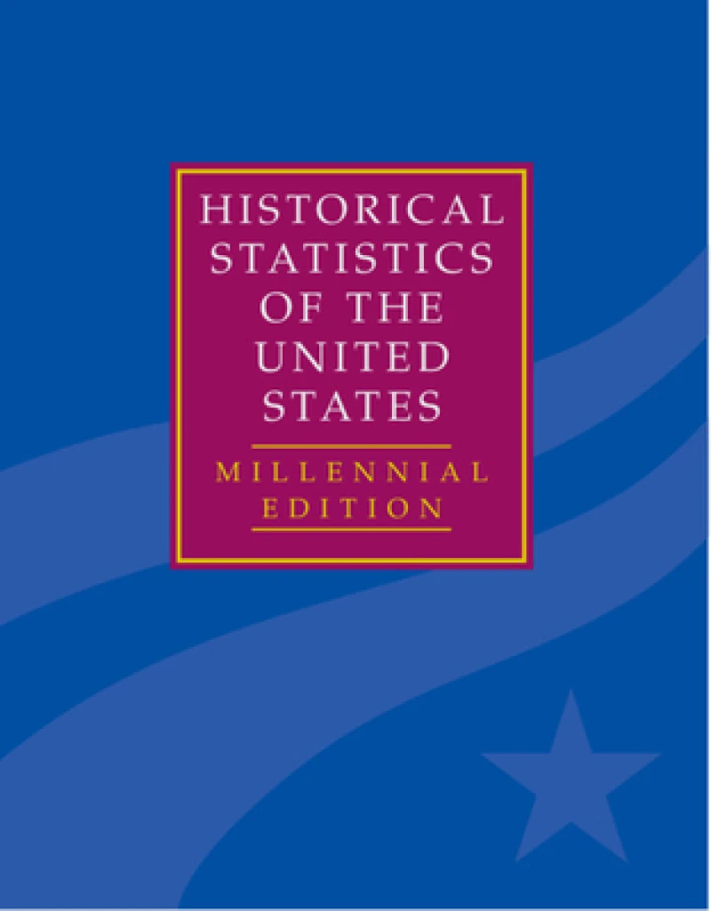 The Historical Statistics of the United States 5 Volume Hardback Set