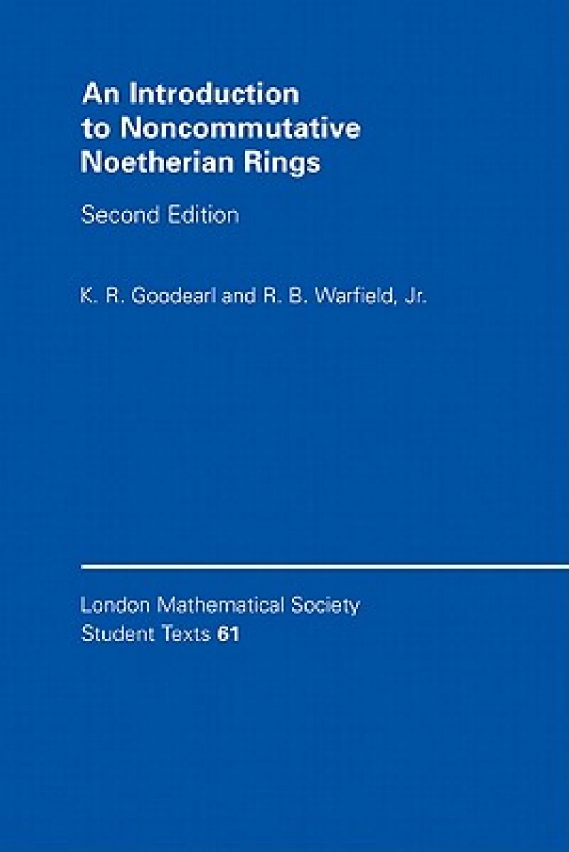An Introduction to Noncommutative Noetherian Rings