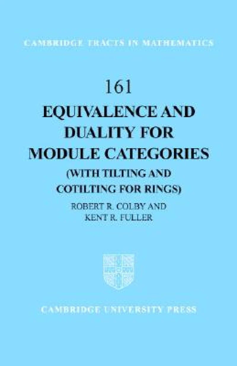 Equivalence and Duality for Module Categories with Tilting and Cotilting for Rings