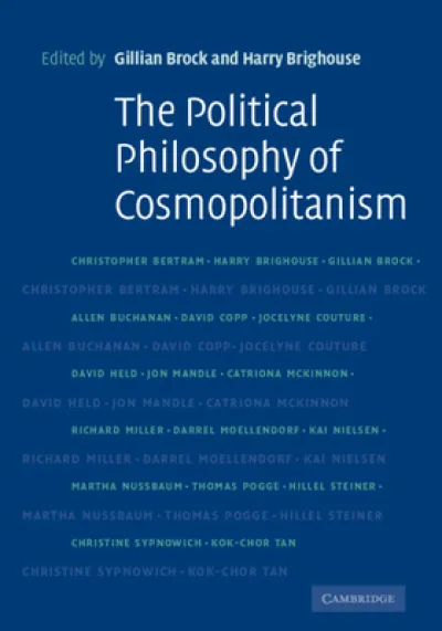 The Political Philosophy of Cosmopolitanism