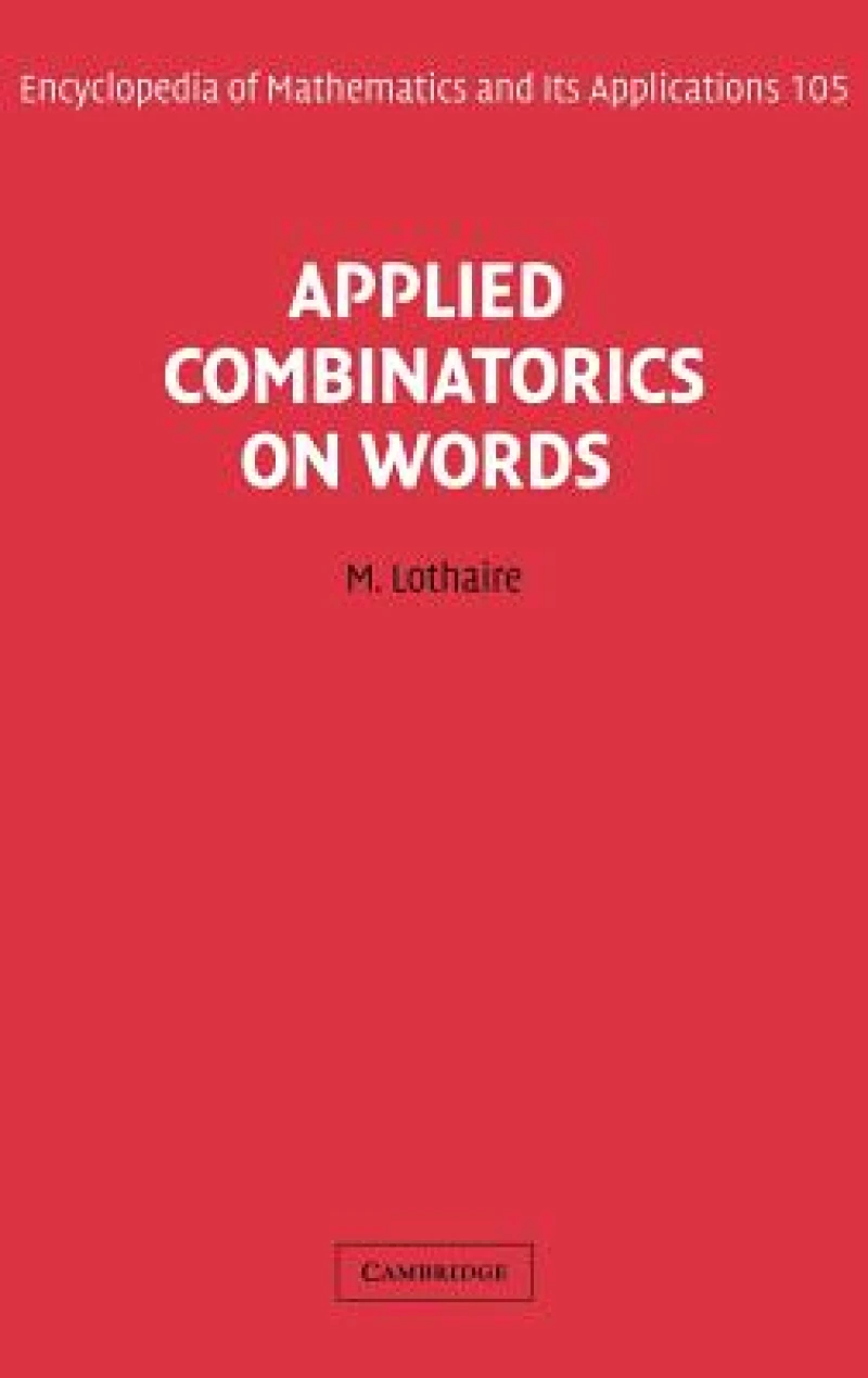 Applied Combinatorics on Words