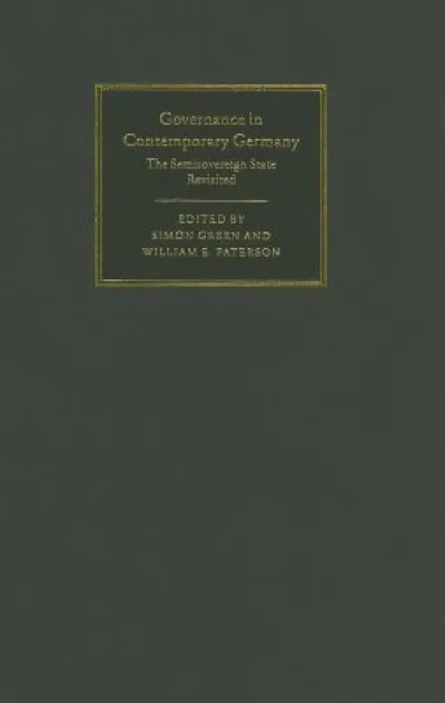 Governance in Contemporary Germany