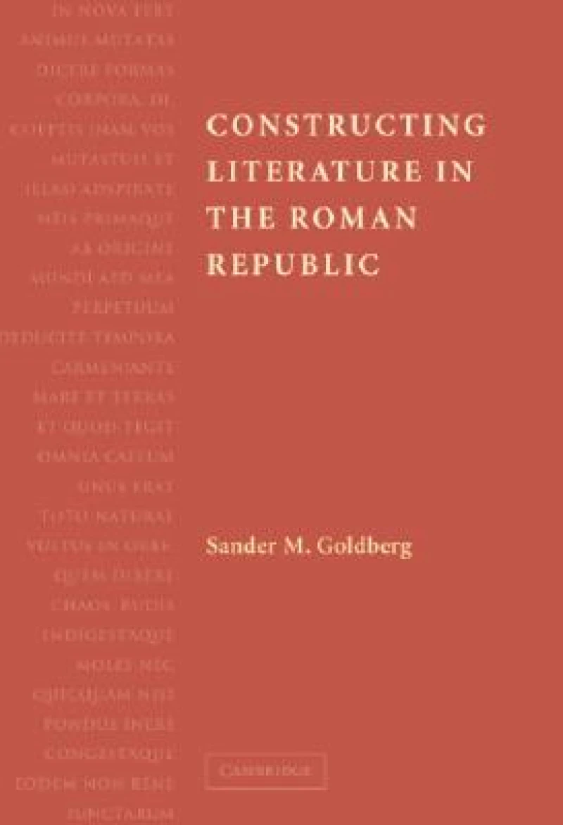 Constructing Literature in the Roman Republic