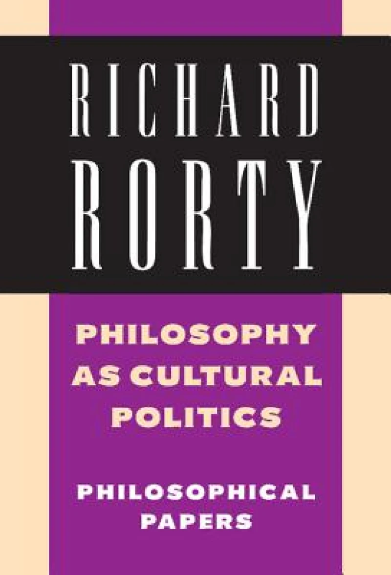 Philosophy as Cultural Politics: Volume 4