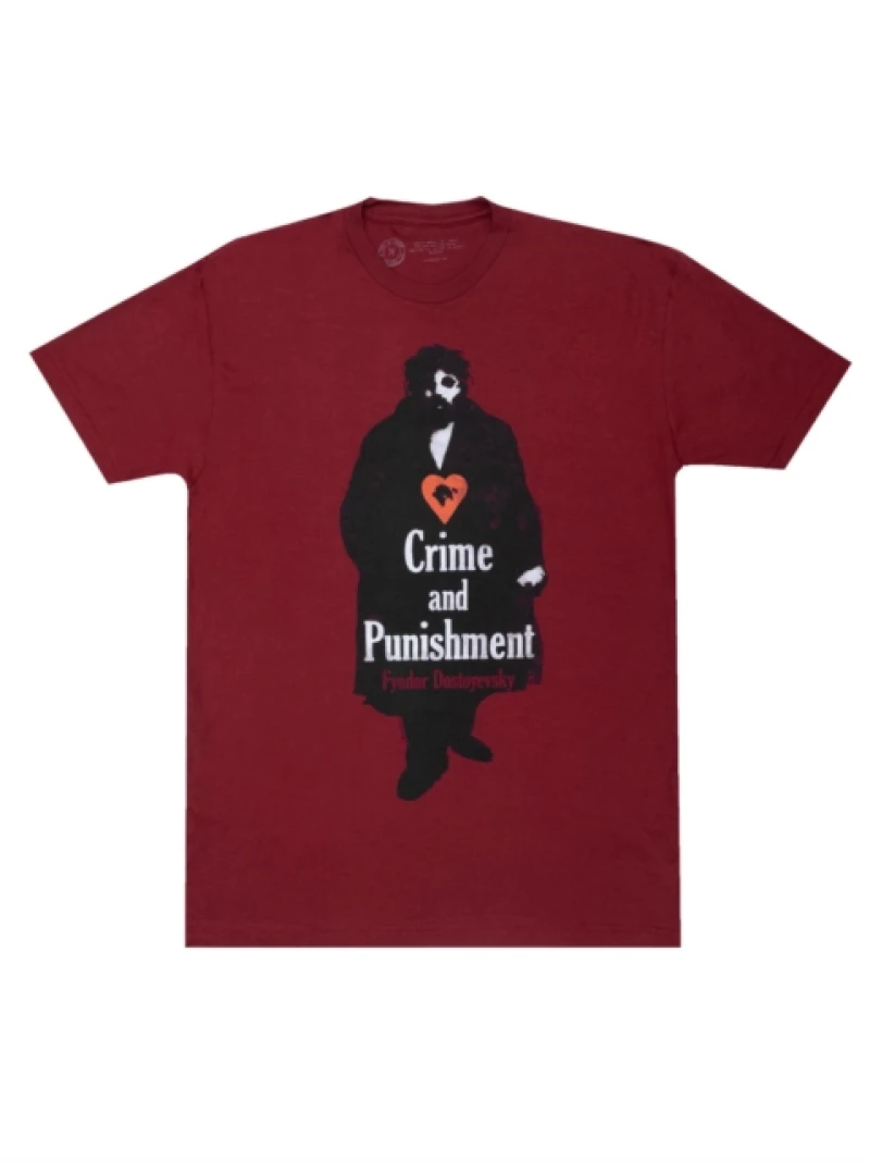 Crime and Punishment Unisex T-Shirt XXX-Large