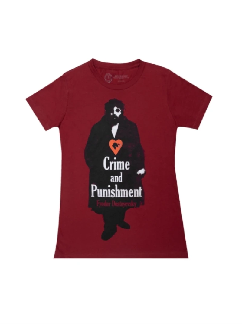 Crime and Punishment Women's Crew T-Shirt XX-Large