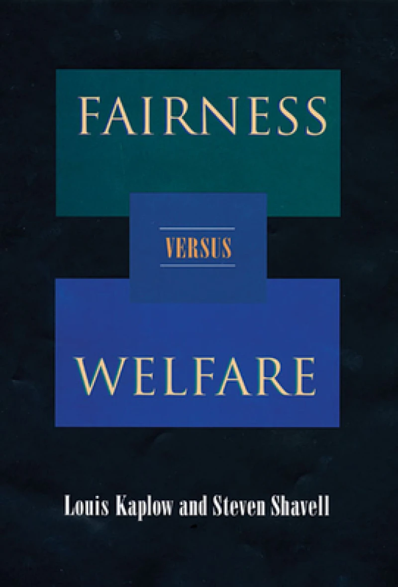 Fairness versus Welfare