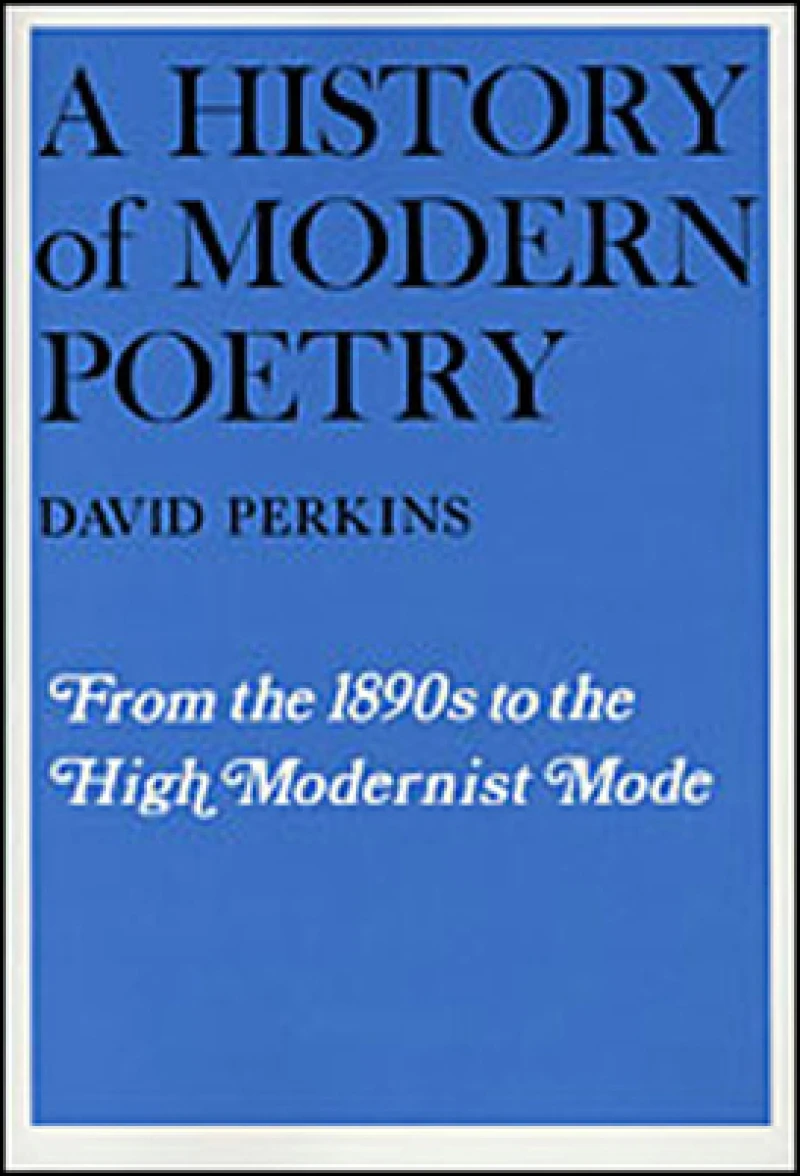 A History of Modern Poetry