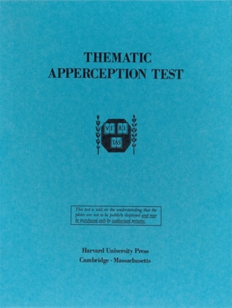 Thematic Apperception Test (20 Page Manual– 30 Pict on Cards –Blank Card in Folder)