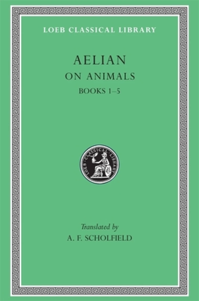 On Animals, Volume I – Books 1–5 (Trans. Scholfield)(Greek)