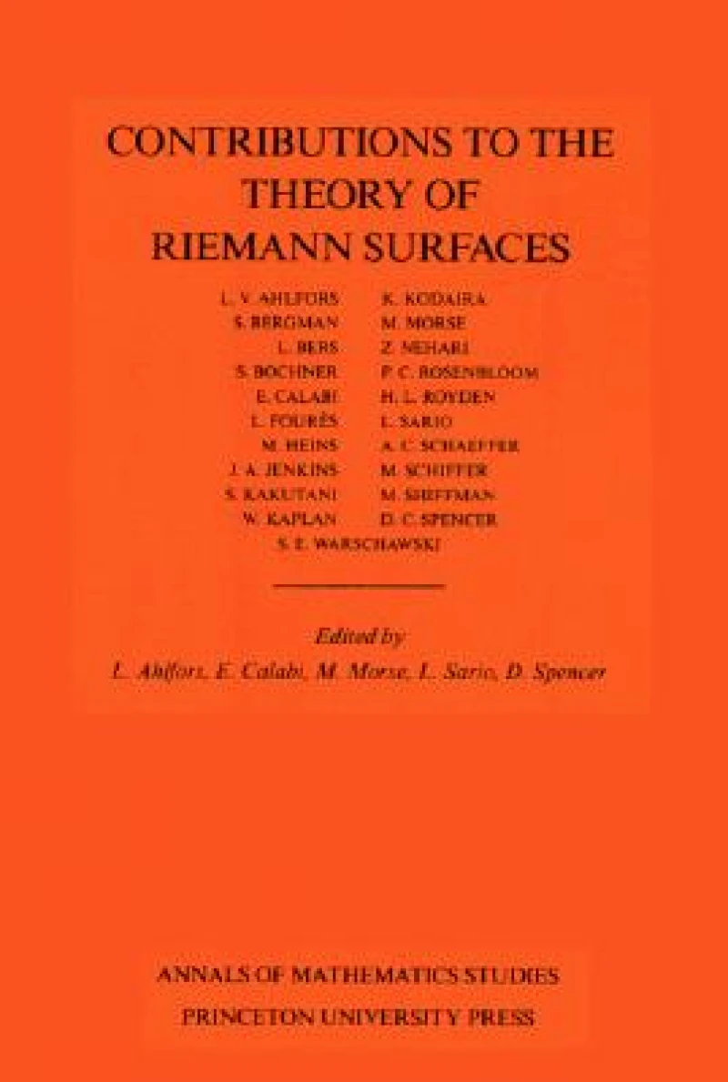 Contributions to the Theory of Riemann Surfaces