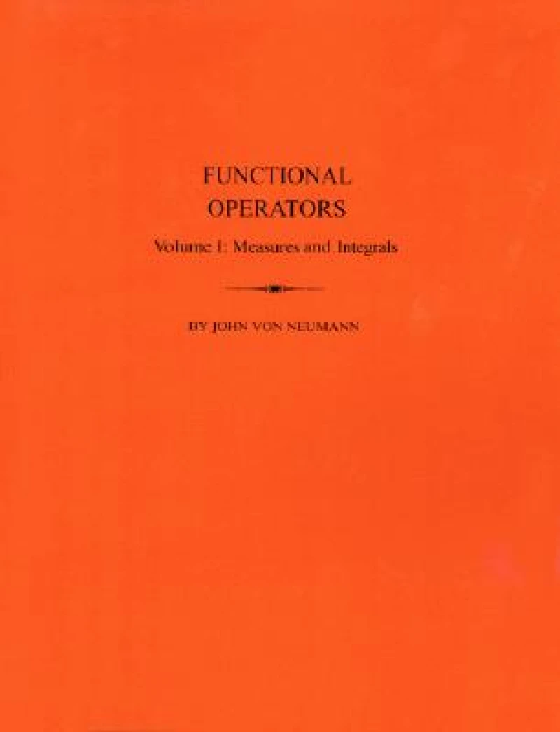 Functional Operators, Volume 1
