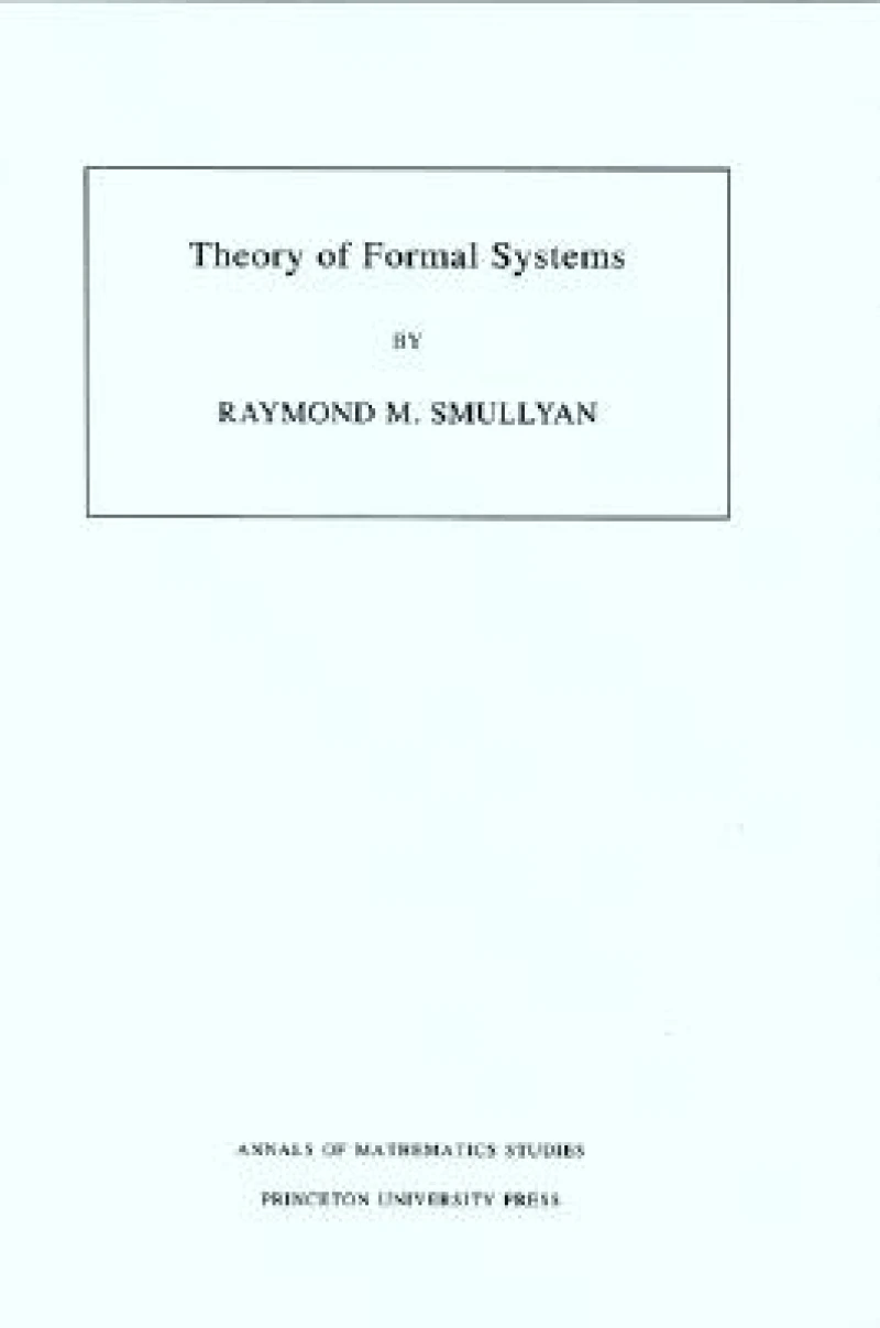 Theory of Formal Systems